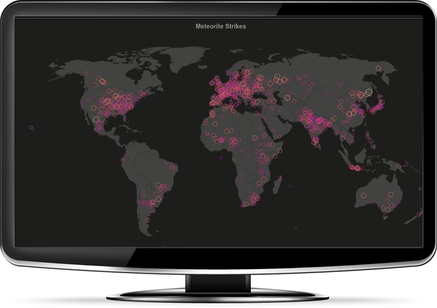 Meteorite map thumb